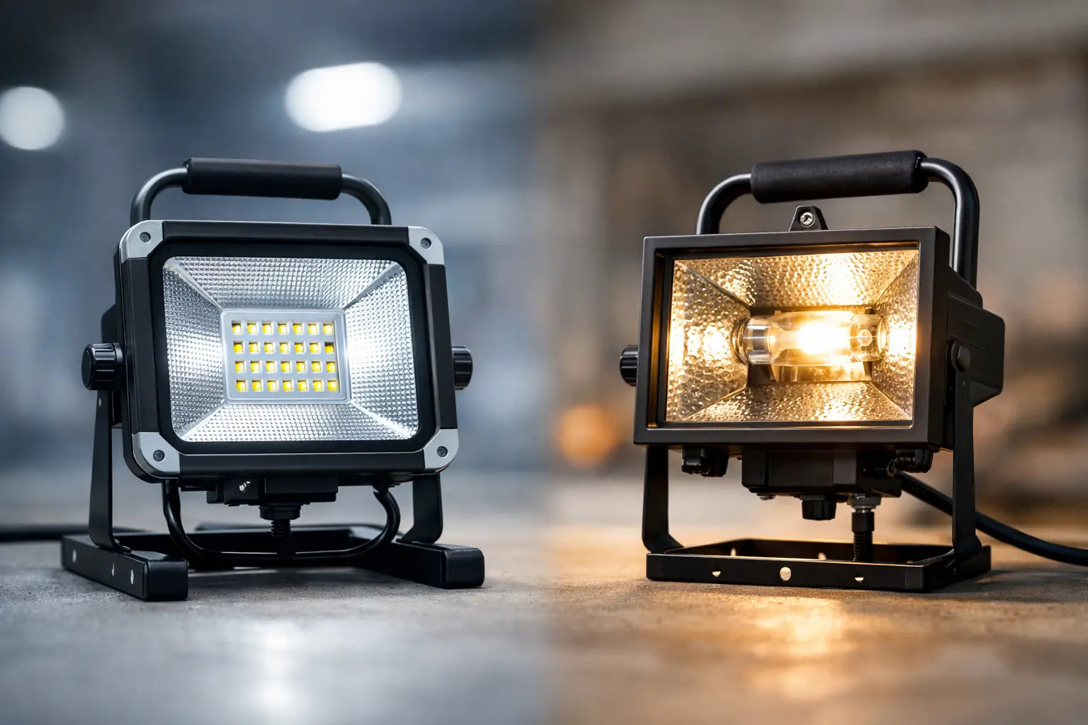 Led bouwlamp versus halogeen: wat kiest u?