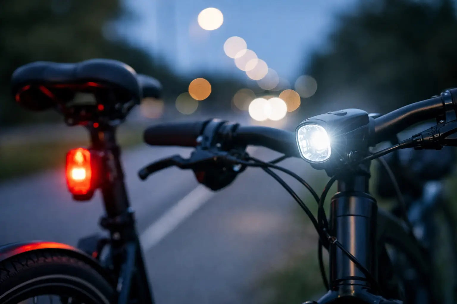 Welke fietslamp is verplicht op de fiets?