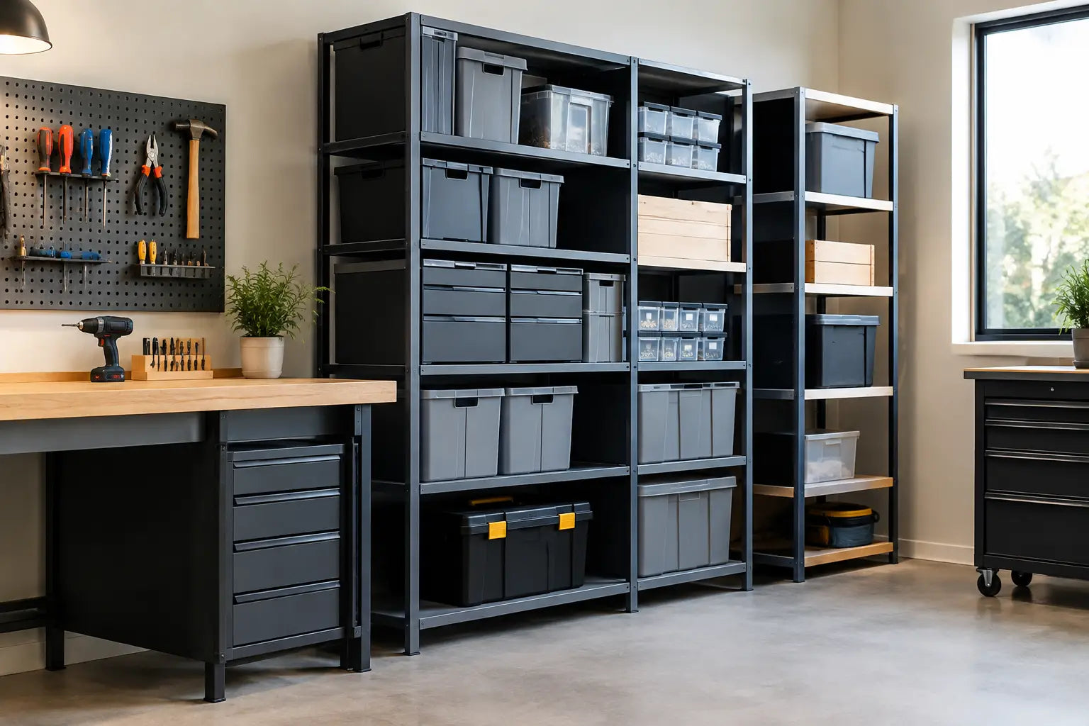Modulaire opberging voor elke klusruimte