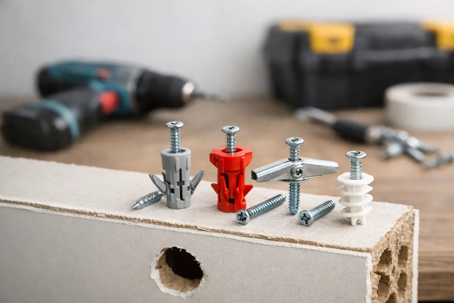 Welke plug voor holle wand kies je?