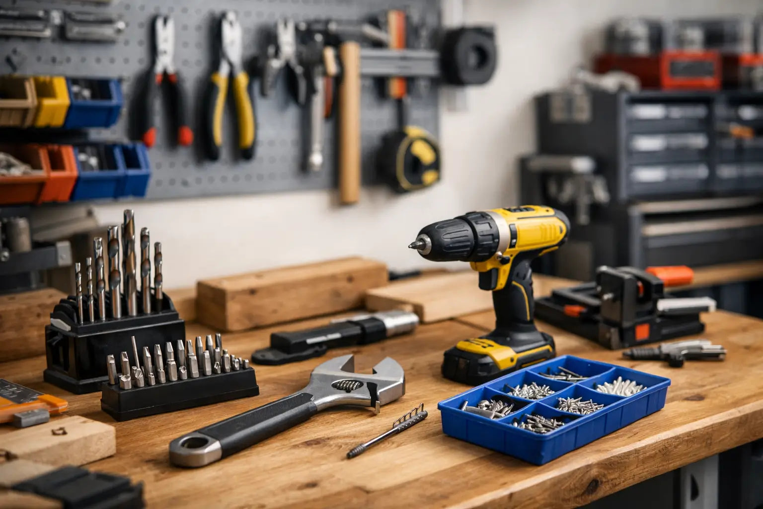 Werkbank accessoires die elke klus versnellen