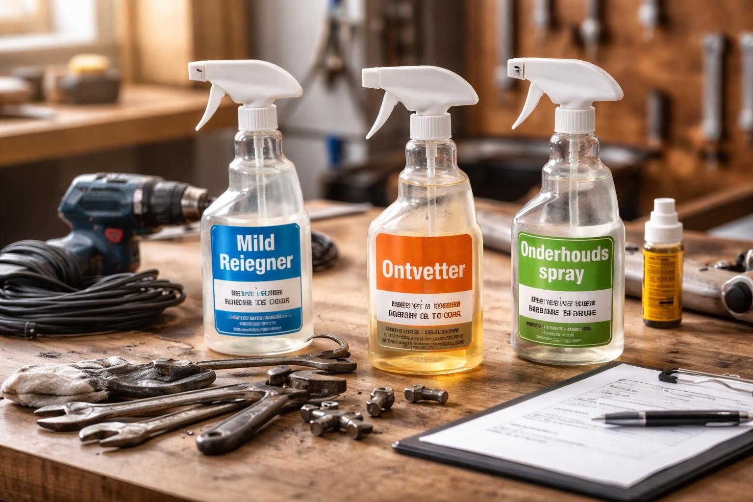Reinigingsmiddelen voor Gereedschap: Complete Gids