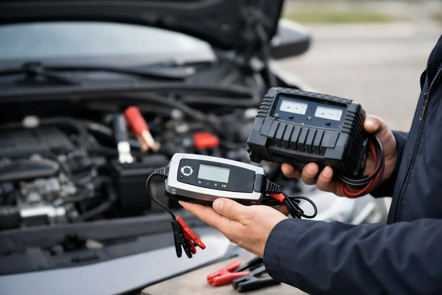 Acculader auto kiezen zonder miskoop