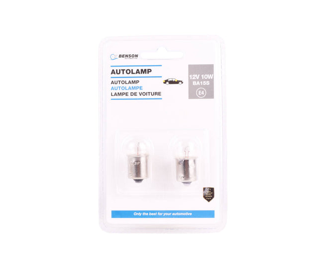 Autolamp Remlicht 12V 10W - Set van 2 voor Veilig Rijden
