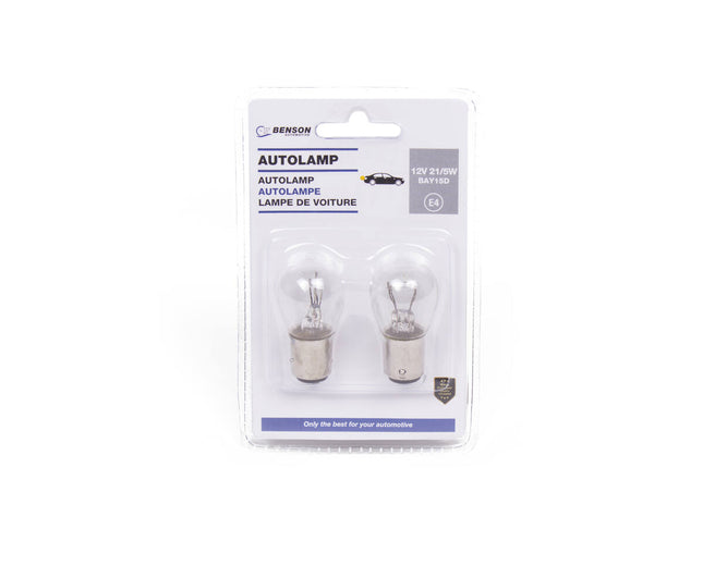 Autolamp 12V P21/5W Set - Voor Koplampen en Achterlichten, 2 Stuks