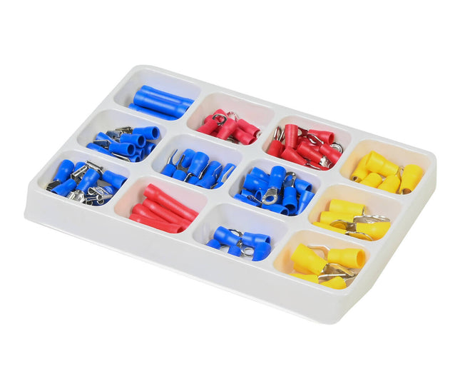 Kabelschoenset 100 dlg - Koperen connectors voor auto & apparaten