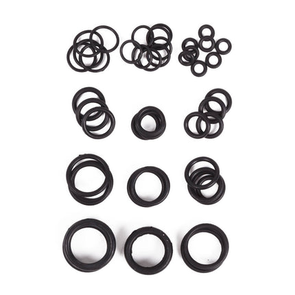O-ringen Set 50 dlg: 50 maten rubber, oliebestendig, voor auto's & sanitair