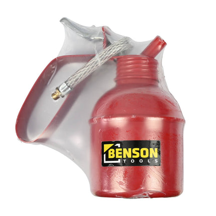 Oliekan 500ml met flexibele tuit voor nauwkeurig bijvullen.