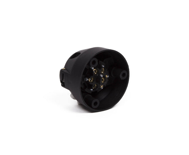 7-poliger Kunststoff-Stecker Ø 70 mm – für Anhängerverbindung