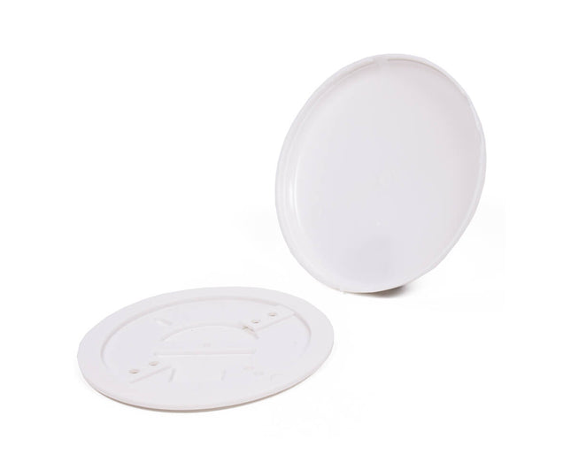 Ronde Plafondplaat Ø12,5cm - Perfect voor Woon- en Kantoorverlichting