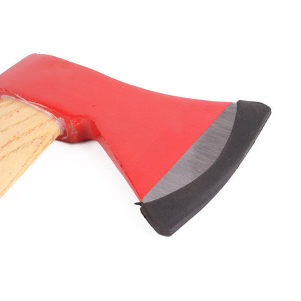 Küchen-/Holzbeil 600g Rot: Perfekt für die Küche & leichte Hackarbeiten.