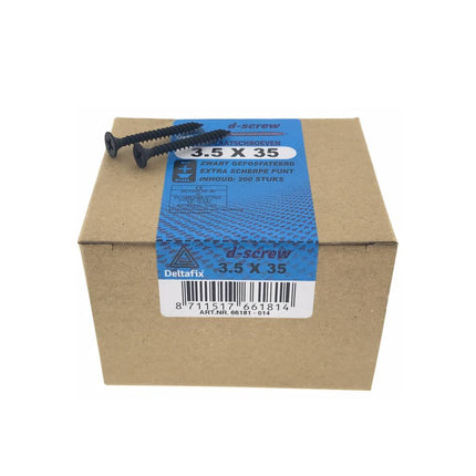 Gipsplaatschroef 3.5x35mm PHILLIPS, staal, voor gipsplaatmontage