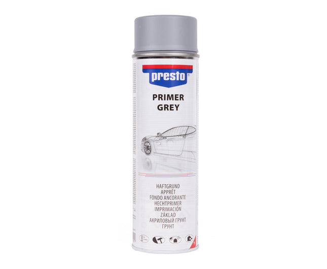 Presto Primer Grijs 500 ml - Snelle Droging, Roestwerend, Hoge Dekking
