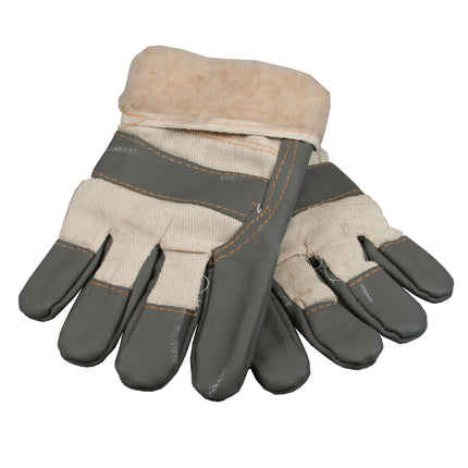 Werkhandschoen winter met bont