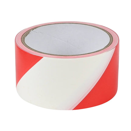 Rood/Wit Afzetlint 50m - Markeer Gebieden, 48mm Breed, Weerbestendig