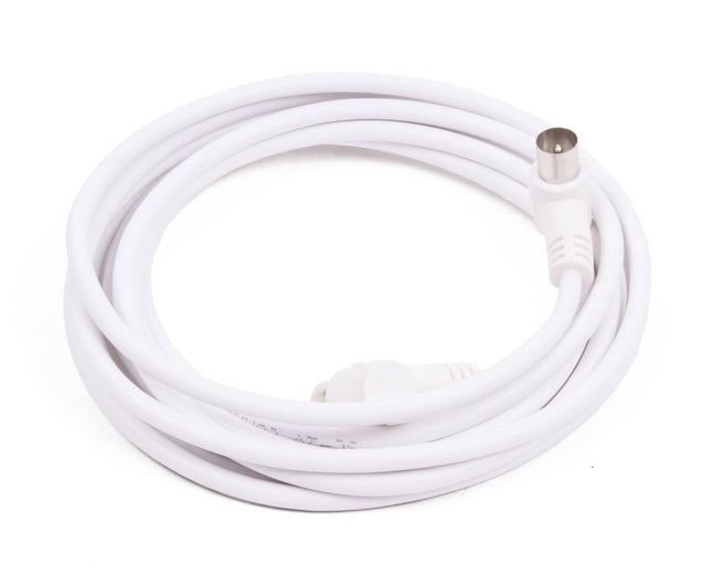 Coax Kabel 3m - Storingsvrij TV- en Radiosignaal, Coax Male-Female