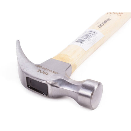 Klauwhamer Hickory 450g - Voor precisie timmerwerk en sloopklussen