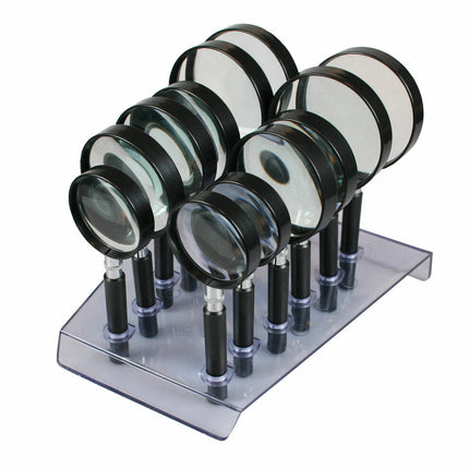 Loupe Set 12-delig, 5x Vergroting, 3 Lensmaten, Perfect voor Detailwerk