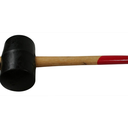 Rubberhamer ø90 mm Platte Kop - Ideaal voor Tegelwerk en Precisie