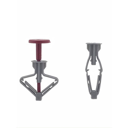 Hollewandplug ø3.5/4.0 mm x 40 mm, 6 stuks, voor gipsplaten bevestiging.