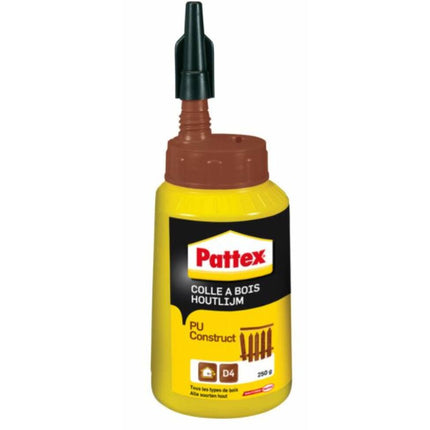 Pattex Constructielijm 250g: Sterke hechting hout, metaal, kunststof.