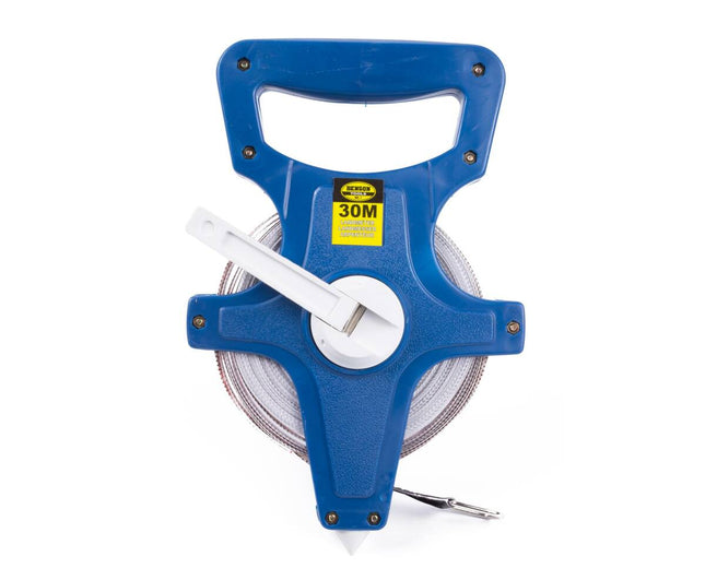 Landmeter 30m Glasfiber - Nauwkeurige Afstandmeting Tuin/Bouwplaats