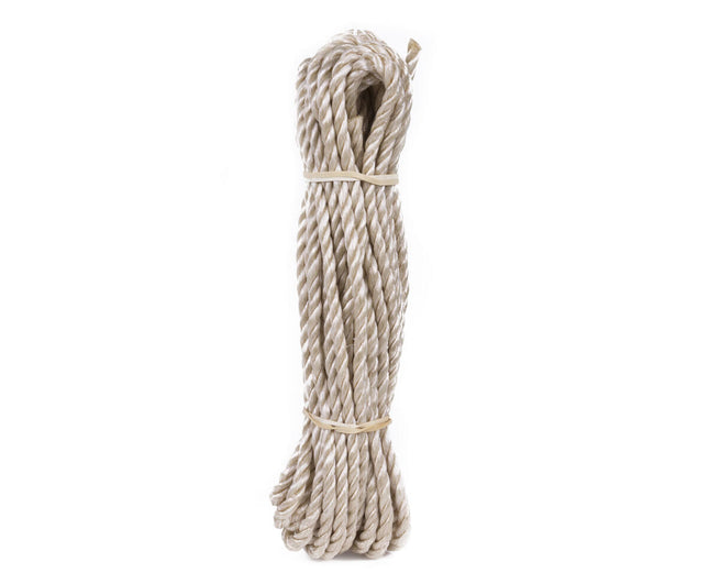 Beige Polypropyleen Touw 6mm x 10m, Max Breeksterkte 350kg, Voor Tuinieren