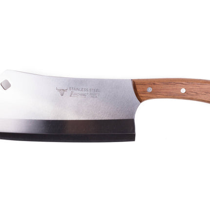 Grote RVS Keukenbijl, 33.5 cm, Ideaal voor Vlees en Groenten