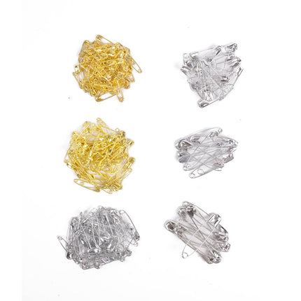 Sicherheitsnadeln-Set 250-tlg. - Größen 2 cm - 5,5 cm für Kleidung & DIY