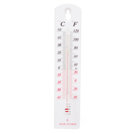 Witte Buitenthermometer - Meet -50°C tot 50°C voor Tuinmonitoring