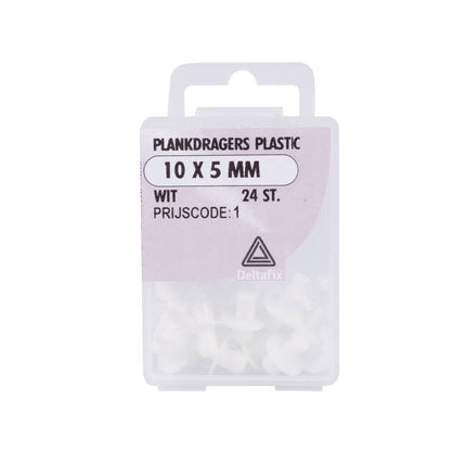 Plankendrager 10x5mm Kunststof voor Stabiele Plankondersteuning