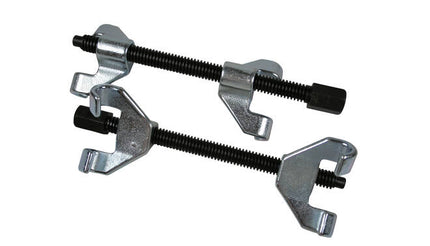 Veerklem Set 25 cm, gehard staal, veilig voor schokbrekercompressie