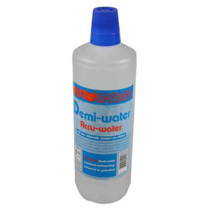Gedemineraliseerd Water 1L - Voorkomt Kalk in Strijkijzers & Accu's