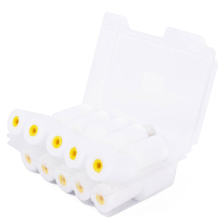 Mini Verfroller 5cm 20 stuks, glad lakken van kozijnen en meubels.