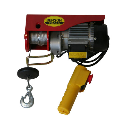 Hijsinrichting 125-250 kg, 12m kabel, 530W motor voor garages