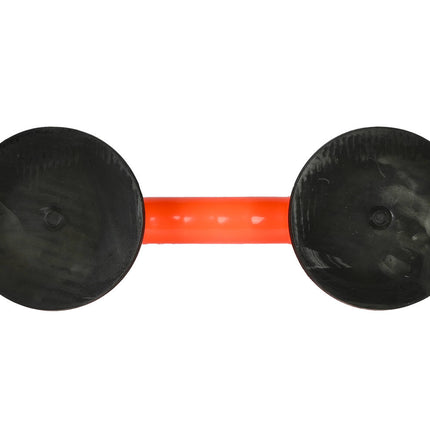 Zuignap Dubbel, 80kg capaciteit, ideaal voor glas en gladde oppervlakken.