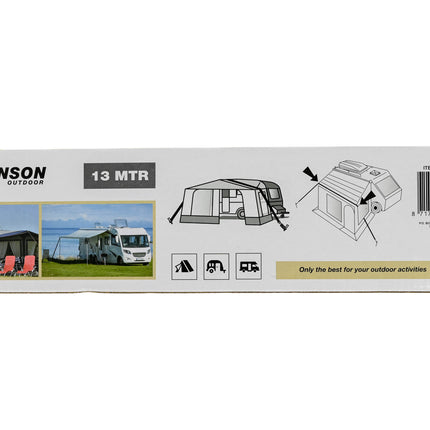 Stormbandset 13 mtr – Materiaal Nylon – sterk en weerbestendig, 13 meter, 20 cm