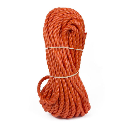 Polypropyleen Touw 8mm x 20m Oranje: Sterk voor Kamperen, Tuinwerk