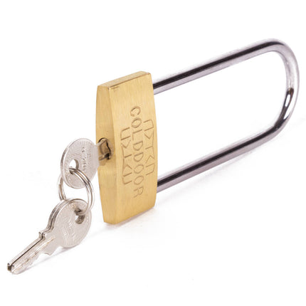 Hangslot 60 mm Staal, Inclusief 3 Sleutels voor Poortbeveiliging