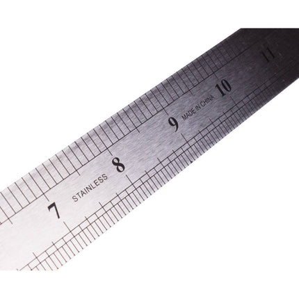 Liniaal 30 cm RVS - Ideaal voor Nauwkeurig Meten en Snijden