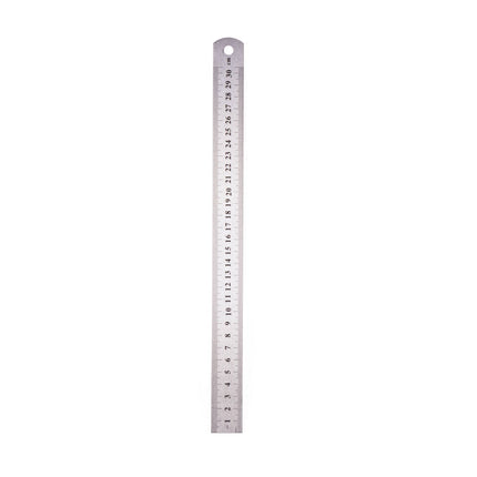 Liniaal 30 cm RVS - Ideaal voor Nauwkeurig Meten en Snijden