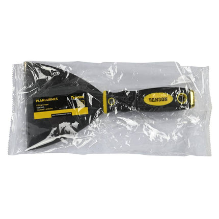 Plamuurmes 5" RVS, Soft Grip, Ideaal voor Gladstrijken en Verwijderen