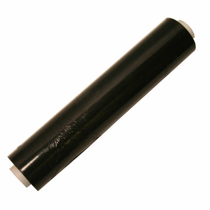 Zwarte Stretchfolie 50cm x 300m, 23 Micron - Pak De Lading Veilig In
