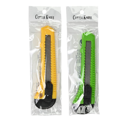 Afbreekmes 18 mm voor precieze sneden in karton en plastic.