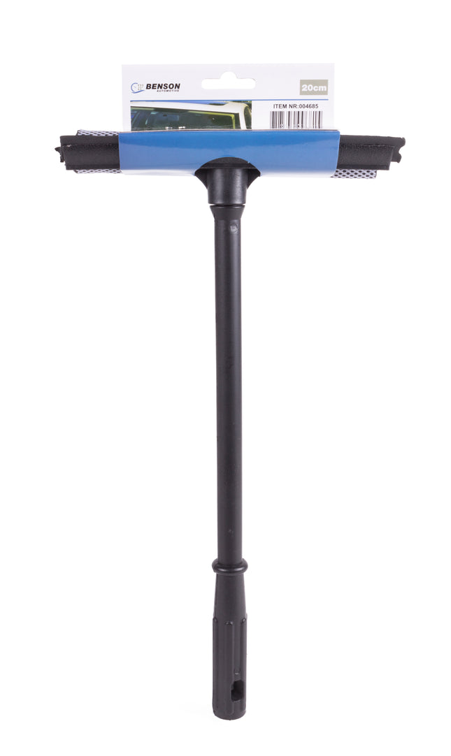 Wisser 20 cm + steel zwart – 90 cm, Telescopisch, Verstelbaar, lichtgewicht