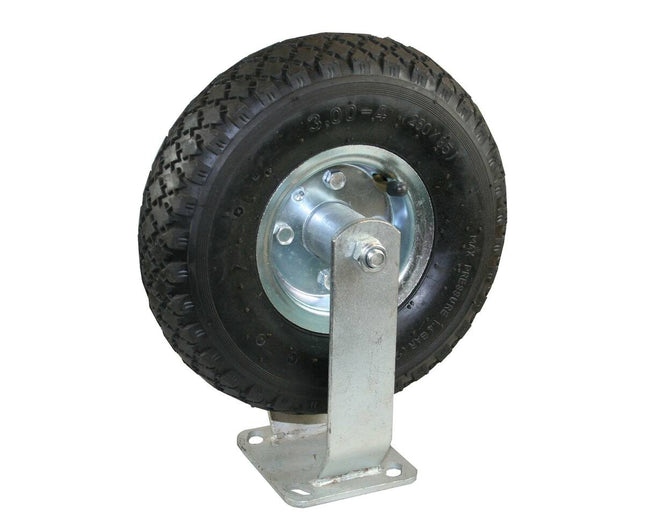 Bokwiel Luchtband 3.00-4", Verzinkt, 130kg, Ideaal voor Trolleys