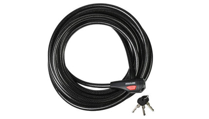Kabelslot 531: 12mm dik, 10m lang, ideaal voor fietsbeveiliging.