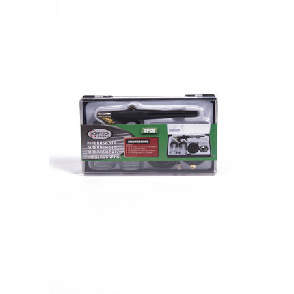 Airbrush Set 8-delig: Inclusief Compressor, Ideaal voor Kunst en Decoratie
