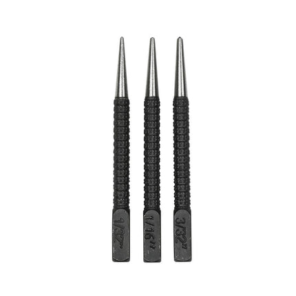Centerpunt 100 mm 3-delig Staal - Precisiewerk Metaalbewerking Set