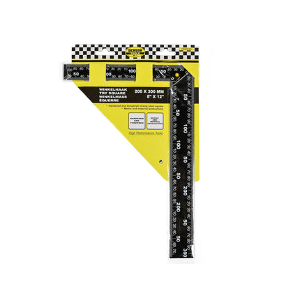 Winkelhaak 300x200 mm - Nauwkeurig aftekenen en controleren hoeken